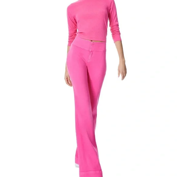 Alice And Olivia Flare Leg Jeans